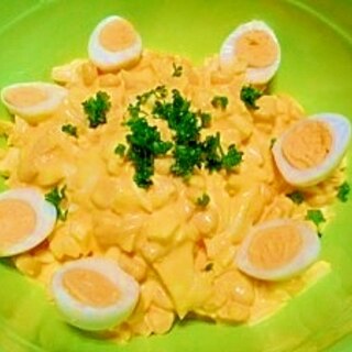 茹で卵とコーン☆サラダ